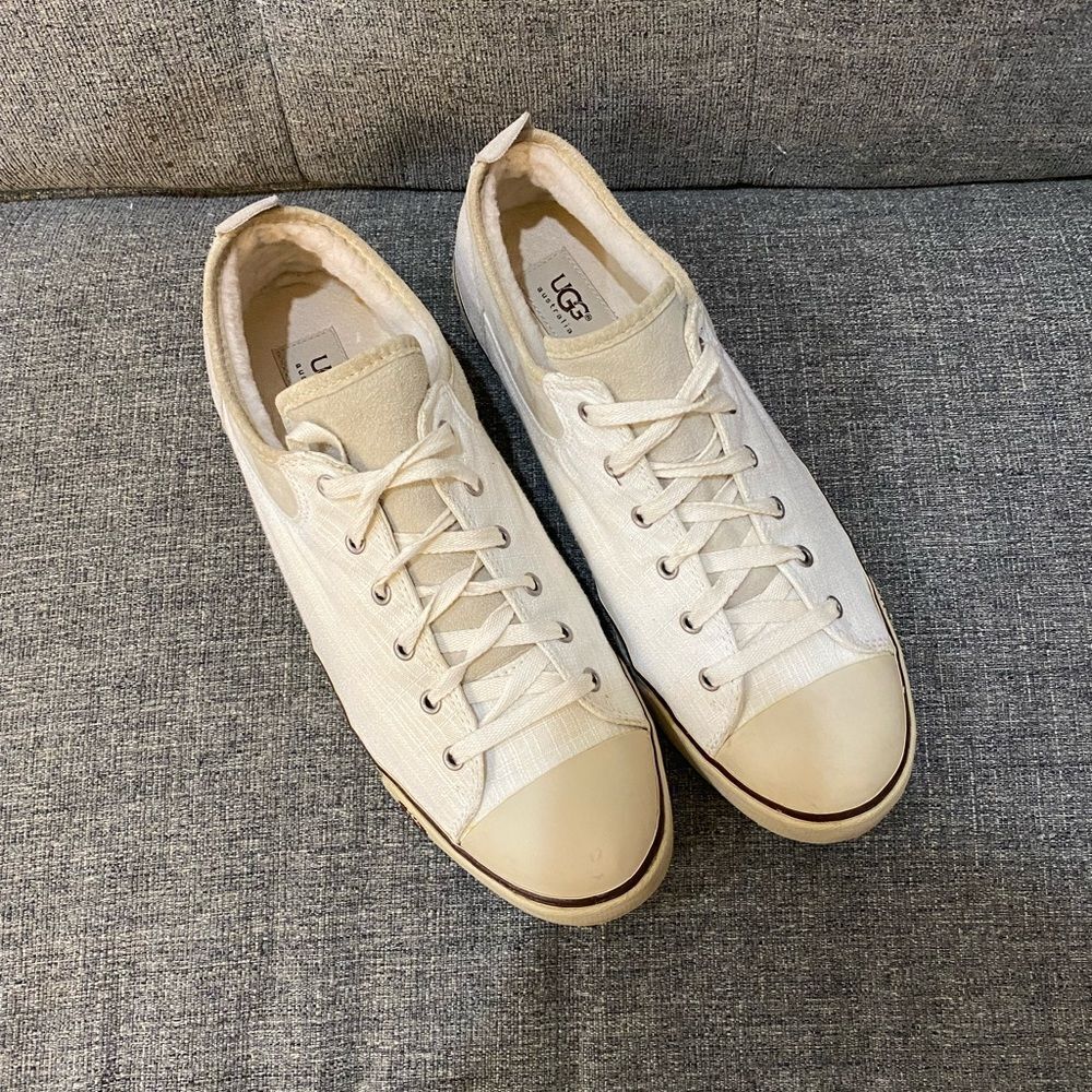 UGG Canvas Low Top Sneakers Women’s Size 12